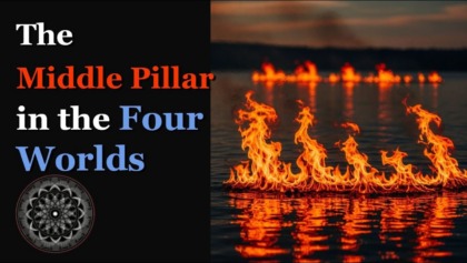 The Middle Pillar In The Four Worlds